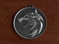 The Witcher medallion | 3D