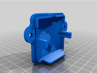 VW Super Beetle License plate light cover