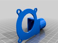 Delta blower (BFB0512VHD) to copper pipe adapter