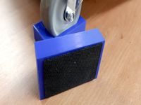 Wheel blocker/boot  70 mm diameter x 30 mm