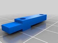 X axis endstop holder trimmed