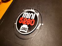 Mini5280.org Car Badge