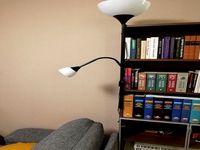 Ikea Not lamp clamps for Billy shelf