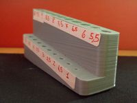 Full scale allen key organizer