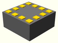 LSM303AGR LGA-12 package