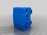 Revised X-Asix (Prusa i3) with Standard T8 nuts