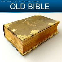 Old Bible 3D Model