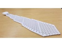 3D Printed Flexible Tie