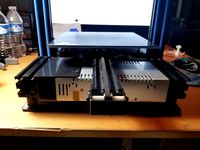 A10M Ender 3 / Pro Front power supply mount (Hole/Flush Remix)