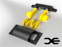 Spring-loaded latching mechanism