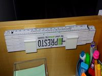 Halter Meter folding rule mount