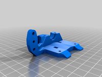 BLV mgn cube BLTouch mount for Twin Blower
