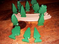 Brio style trees