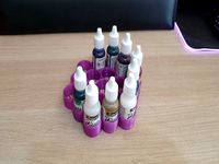 Jacquard ink/die holder