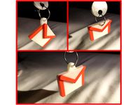 Gmail logo keychain