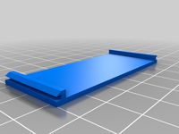 circuit breaker hole plug filler plate for USA breaker panels and load centers