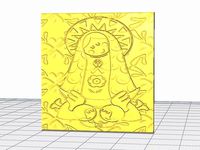 Virgen porfis llavero 2