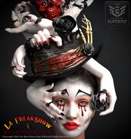Zelda La Freak FreakShow Makeup Kit POSER - LA FEMME