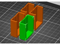 GoPro battery case reversible