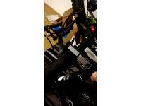 Aero style road bike phone and light holder