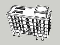 Adeptus Titanicus Building No. 23 - Intact