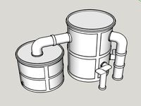 Adeptus Titanicus Reservoir No. 2 - Intact
