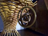 Gyroscopic Christmas ornament