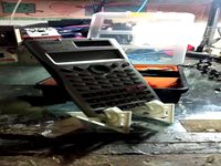 phone stand card