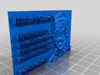 3D Business Card Portrait Matthew Giancola