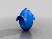 Outdoor hanging bird feeder