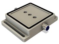 Customizable pad for vacuum tensioning