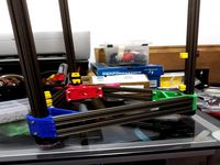 Mini Kossel feet for 30 mm rubber balls