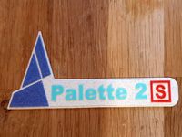 Palette 2S sign for Palette 2(S)