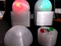 Single LED ball sphere remix