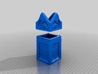 lion stele box (with and without lid)
