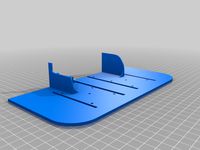 Wider Top for hovercraft cut in half to fit 220*220*230 bed