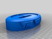 The Marvel/DC logo combination!