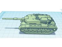 M48 Leopard Tank Easy Print