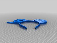 Orange Bird Mouse Ear Headband