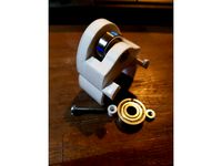 Filament holder with bearring