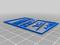 THINK OUTSIDE THE BOX 2D WALL ART DESIGN