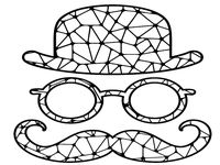 HIPSTER 2D WALL ART DESIGN