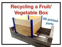 Corners for wood box