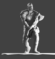 GOD OF WAR 4 - KRATOS 3D print model | 3D