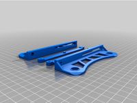 Adjustable TUSH-style spool holder with a scissor mechanism - HDD bearing Mod