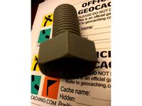 Hollow M24 bolt for Geocaching