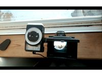 Leningrad 8 light meter holder for Lubitel 166 120 camera