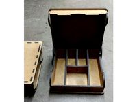 Integrated Hinged Box, Laser Cut