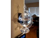 Glass Barometer wall mount