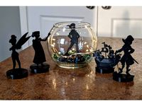 Decorative Peter Pan Silhouettes